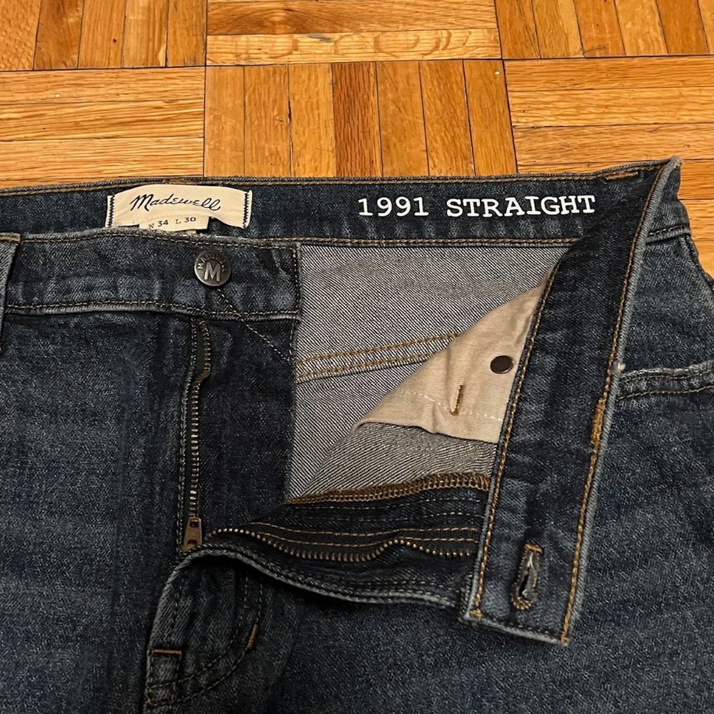 Madewell 1991 Straight denim jeans - NEVER WORN